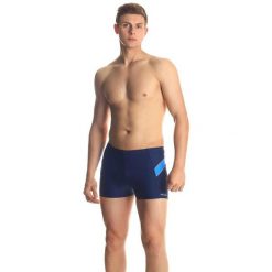 Bokserki pływackie męskie Aqua Speed William. Niebieskie odzież kąpielowa Aqua-Speed, m, bez wzorów, sportowe. Za 64.99 zł.