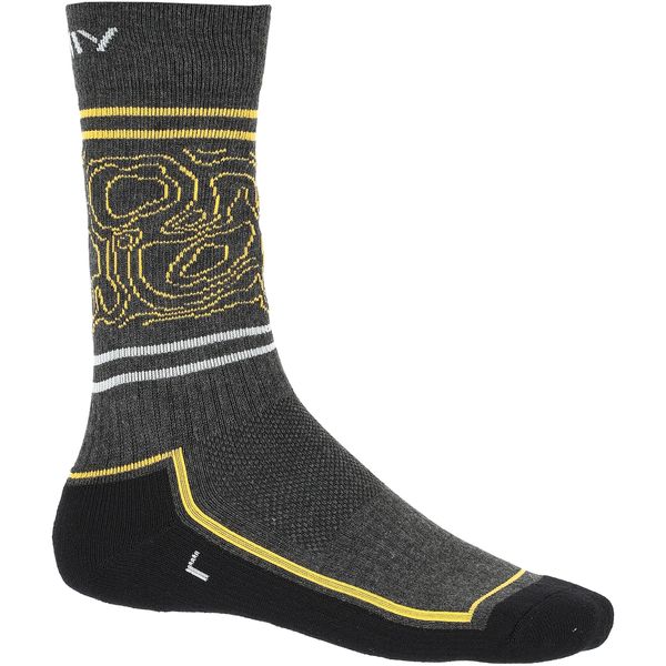 Skarpety trekkingowe męskie Viking Boosocks Heavy Bamboo Man. Szare skarpety Viking, bez wzorów, z materiału. Za 27.45 zł.