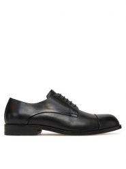 BOSS Półbuty Tayil-L 50548293 Czarny. Czarne eleganckie półbuty Boss, bez wzorów, ze skóry, bez obcasa, bez zapięcia. Za 1,199.00 zł.