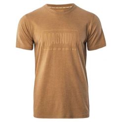 Koszulka męska Magnum Essential T-Shirt 2.0 - żółta, Rozmiar L. Żółte t-shirty MAGNUM, l, bez wzorów, z bawełny, bez kołnierzyka, bez ramiączek. Za 39.99 zł.