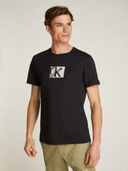 CALVIN KLEIN JEANS Koszulka w kolorze czarnym rozmiar: XL. Czarne bezrękawniki Calvin Klein Jeans, xl, bez wzorów, z bawełny, bez kołnierzyka, bez ramiączek. Za 150.37 zł.