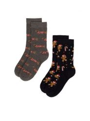 Lasocki Skarpety długie 2MB-002-AW23 (2-pack) Kolorowy. Skarpety Lasocki, bez wzorów, z materiału. Za 29.99 zł.