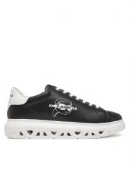 KARL LAGERFELD Sneakersy KL54515 Czarny. Czarne buty sportowe casual KARL LAGERFELD, bez wzorów, ze skóry, bez zapięcia. Za 589.99 zł.