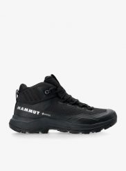Buty turystyczne Mammut Sertig III Mid GTX. Czarne buty turystyczne Mammut, bez wzorów, z gore-texu, bez zapięcia, trekkingowe, gore-tex. Za 890.99 zł.