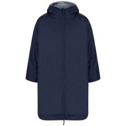 Szlafrok Unisex Dla Dorosłych Na Każdą Pogodę. Niebieskie szlafroki FINDEN & HALES, bez wzorów, bez ramiączek, bez kaptura. Za 519.99 zł.