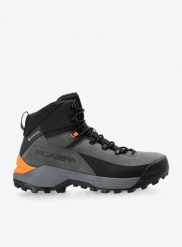 Buty trekkingowe Scarpa Mustang Trk GTX. Szare buty turystyczne Scarpa, bez wzorów, z gore-texu, bez zapięcia, trekkingowe, gore-tex. Za 789.99 zł.