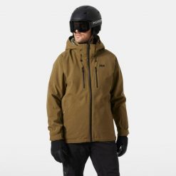 Kurtka narciarska Helly Hansen Juniper 3.0. Brązowe kurtki narciarskie i snowboardowe Helly Hansen, m, bez wzorów, narciarskie. W wyprzedaży za 1,322.00 zł.