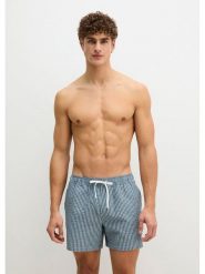 Marc O´Polo Bodywear Szorty kąpielowe w kolorze niebiesko-białym rozmiar: L. Niebieskie kąpielówki l, bez wzorów, z materiału. Za 139.95 zł.