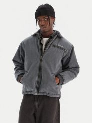 Quiksilver Kurtka jeansowa Shaper Pad Jacket EQYJK04174 Szary Regular Fit. Szare kurtki Quiksilver, m, bez wzorów, z bawełny, bez kaptura. Za 689.99 zł.