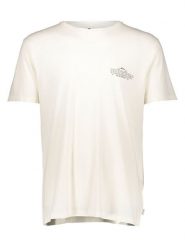 Quiksilver Koszulka "Quik Words" w kolorze białym rozmiar: M. Białe bezrękawniki Quiksilver, m, bez wzorów, z bawełny, bez kołnierzyka, bez ramiączek. Za 103.37 zł.