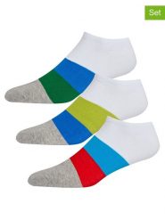 DKNY Skarpety (3 pary) w kolorze białym ze wzorem rozmiar: 40-45. Białe skarpety DKNY, bez wzorów. Za 33.45 zł.