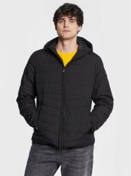 Tommy Hilfiger Kurtka zimowa MW0MW29010 Czarny Regular Fit. Czarne kurtki Tommy Hilfiger, na zimę, m, bez wzorów, z syntetyku, bez kaptura. Za 1,099.00 zł.