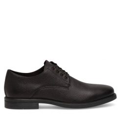 Półbuty Lasocki. Brązowe eleganckie półbuty Lasocki, bez wzorów, bez obcasa, bez zapięcia. Za 179.99 zł.