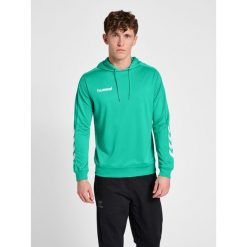 Bluza do piłki ręcznej męska Hummel hml PROMO Poly z kapturem. Zielone bluzy z kapturem Hummel, m, bez wzorów, z kapturem. W wyprzedaży za 153.15 zł.