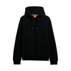 Bluza z kapturem Superdry Essential Logo HB. Czarne bluzy z kapturem Superdry, xl, bez wzorów, z bawełny, z kapturem. Za 317.90 zł.