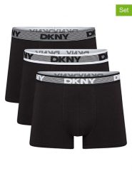 DKNY Bokserki (3 pary) w kolorze czarnym rozmiar: M. Czarne bokserki DKNY, m, bez wzorów. Za 87.61 zł.