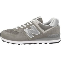 Sneakersy męskie New Balance ML574 ENCAP buty sportowe beżowe zamsz (ML574EVG). Szare buty sportowe casual New Balance, na wiosnę, bez wzorów, z gumy, bez zapięcia. Za 759.00 zł.