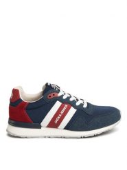 Jack&Jones Sneakersy Stellar 12169463 Granatowy. Niebieskie buty sportowe casual Jack&Jones, bez wzorów, z materiału, bez zapięcia. Za 229.99 zł.