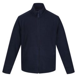 Kurtka Męska Mikropolar. Niebieskie kurtki Regatta, na zimę, m, bez wzorów, z materiału, bez kaptura. Za 78.99 zł.