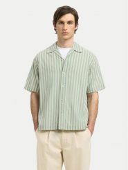 Selected Homme Koszula 16091381 Zielony Relaxed Fit. Zielone koszule Selected Homme, m, bez wzorów, bez kołnierzyka, bez ramiączek. Za 229.99 zł.