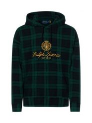 Polo Ralph Lauren bluza z kapturem Mężczyźni Bawełna zielony|czarny, XL. Czarne bluzy z kapturem Polo Ralph Lauren, m, bez wzorów, z bawełny, z kapturem. Za 1,299.95 zł.