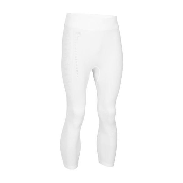 Legginsy koszykarskie męskie 3/4 NBA Tight 900. Białe legginsy długie sportowe TARMAK, l, bez wzorów, z materiału, na fitness i siłownię. Za 109.99 zł.