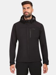 Kilpi Kurtka softshellowa "Ravio" w kolorze czarnym rozmiar: M. Czarne kurtki outdoor i hardshell Kilpi, m, bez wzorów, bez kaptura. Za 262.95 zł.