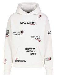 Sublevel Bluza w kolorze białym rozmiar: M. Białe bluzy z kapturem Sublevel, m, bez wzorów, z kapturem. Za 126.99 zł.