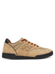 New Balance Sneakersy NM600BNT Beżowy. Brązowe buty sportowe casual New Balance, bez wzorów, ze skóry, bez zapięcia. Za 399.99 zł.