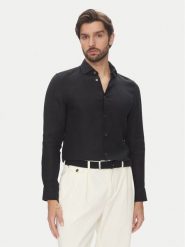 Marc O'Polo Koszula 524 7428 42460 Czarny Shaped Fit. Czarne koszule Marc O'Polo, m, bez wzorów, ze lnu, bez kołnierzyka, bez ramiączek. Za 429.99 zł.