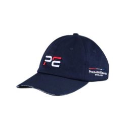 Czapka z daszkiem Premier Equine. Niebieskie czapki z daszkiem PREMIER EQUINE, bez wzorów. Za 65.00 zł.