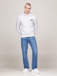 TOMMY JEANS Bluza w kolorze jasnoszarym rozmiar: M. Szare bluzy Tommy Jeans, m, bez wzorów, z bawełny, z kapturem. Za 238.84 zł.