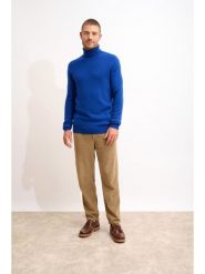 Just Cashmere Kaszmirowy golf "Sacha" w kolorze niebieskim rozmiar: M. Niebieskie golfy Just Cashmere, m, bez wzorów, z kaszmiru, bez ramiączek. Za 630.99 zł.