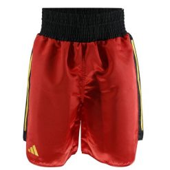 Szorty bokserskie adidas BX3-Pro. Czerwone szorty Adidas, bez wzorów, sportowe. Za 232.50 zł.