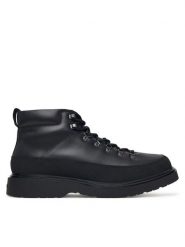 Calvin Klein Trzewiki Combat Mid Hiking Boot Lth Wl HM0HM02357 Czarny. Czarne botki sznurowane CALVIN KLEIN, bez wzorów, ze skóry, bez obcasa, bez zapięcia. Za 749.99 zł.