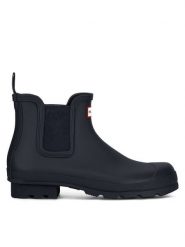 Hunter Kalosze MFS9116RMA Granatowy. Niebieskie śniegowce Hunter, z tworzywa sztucznego, bez zapięcia. Za 289.99 zł.