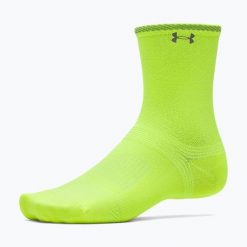 Skarpety Under Armour Velociti Lite Crew. Żółte skarpety Under Armour, bez wzorów. Za 47.99 zł.