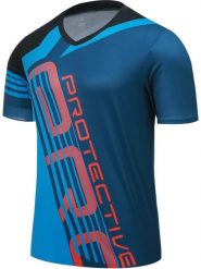 Protective Koszulka kolarska "Empire" w kolorze niebieskim rozmiar: XXL. Niebieskie t-shirty sportowe Protective, bez wzorów, z materiału, bez ramiączek, rowerowe. Za 107.95 zł.