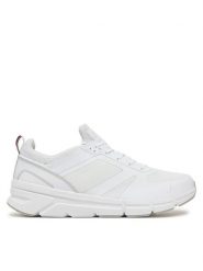 Tommy Hilfiger Sneakersy Modern Comfort Run Mix FM0FM05471 Biały. Białe buty do biegania Tommy Hilfiger, bez wzorów, ze skóry, bez zapięcia. Za 269.99 zł.