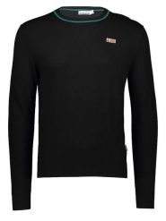 Napapijri Sweter w kolorze czarnym rozmiar: 3XL. Czarne swetry nierozpinane Napapijri, xl, bez wzorów, z wełny, bez kołnierzyka, bez ramiączek. Za 172.49 zł.