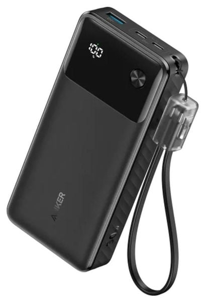 Anker 20000mAh 30W PD czarny. Czarne powerbanki . Za 179.90 zł.