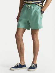 Polo Ralph Lauren Szorty kąpielowe 710957782509 Zielony Regular Fit. Zielone szorty Polo Ralph Lauren, m, bez wzorów, z syntetyku. Za 419.99 zł.