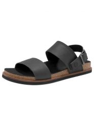Timberland Skórzane sandały "Amalfi Vibes" w kolorze czarnym rozmiar: 46. Czarne sandały Timberland, z otwartym noskiem, bez zapięcia. Za 265.39 zł.