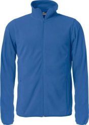 Clique Podstawowa kurtka micro fleece – 100% poliester, antipilling. Niebieskie kurtki CLIQUE, m, bez wzorów, z poliesteru, bez kaptura. Za 162.87 zł.