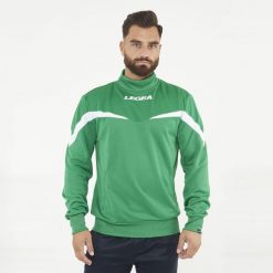 Męska Kurtka Biegowa Calcutta 100% Poliester Zielono-Biała. Białe kurtki do biegania Legea, m, bez wzorów, z poliesteru, bez kaptura, do biegania. W wyprzedaży za 72.00 zł.