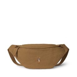 Saszetka nerka Polo Ralph Lauren. Brązowe saszetki i nerki Polo Ralph Lauren, bez wzorów. Za 339.99 zł.