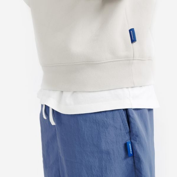 Bluza męska Elementals okrągły dekolt. Brązowe bluzy Decathlon, m, bez wzorów, z bawełny, bez kaptura. W wyprzedaży za 129.99 zł.