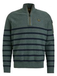 PME Legend Sweter w kolorze morsko-czarnym rozmiar: 3XL. Niebieskie swetry nierozpinane PME Legend, xl, bez wzorów, bez kołnierzyka, bez ramiączek. Za 216.73 zł.