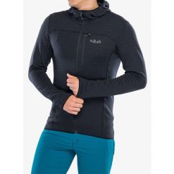 Bluza z kapturem męska Rab Ascendor Light Hoody. Czerwone bluzy RAB, na zimę, l, bez wzorów, z kapturem. Za 336.99 zł.