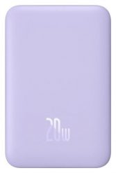 Baseus Magnetic Mini Air 10000mAh 20W fioletowy. Fioletowe powerbanki . Za 149.90 zł.